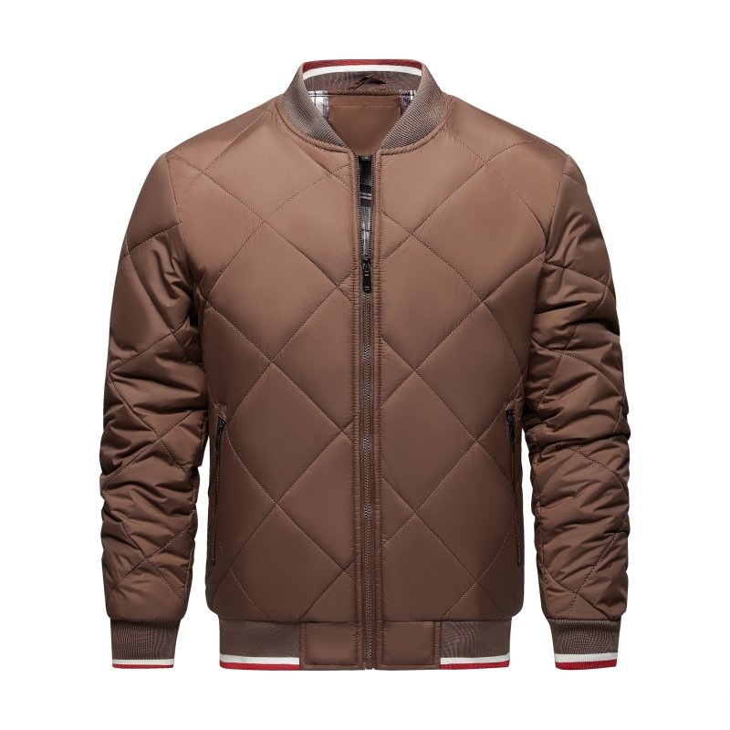 Paul Men's Diamond Quilted Bomber Jacket