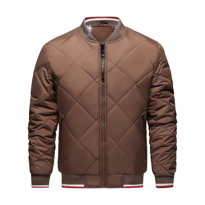 Paul Men's Diamond Quilted Bomber Jacket