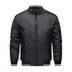 Paul Men's Diamond Quilted Bomber Jacket - Black