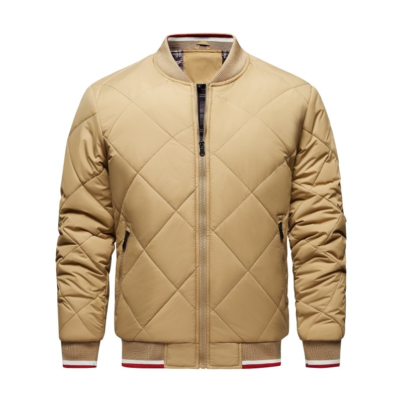Paul Men's Diamond Quilted Bomber Jacket