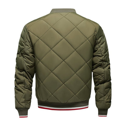 Paul Men's Diamond Quilted Bomber Jacket