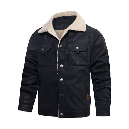 Kevin | Men's Casual Sherpa Collar Jacket