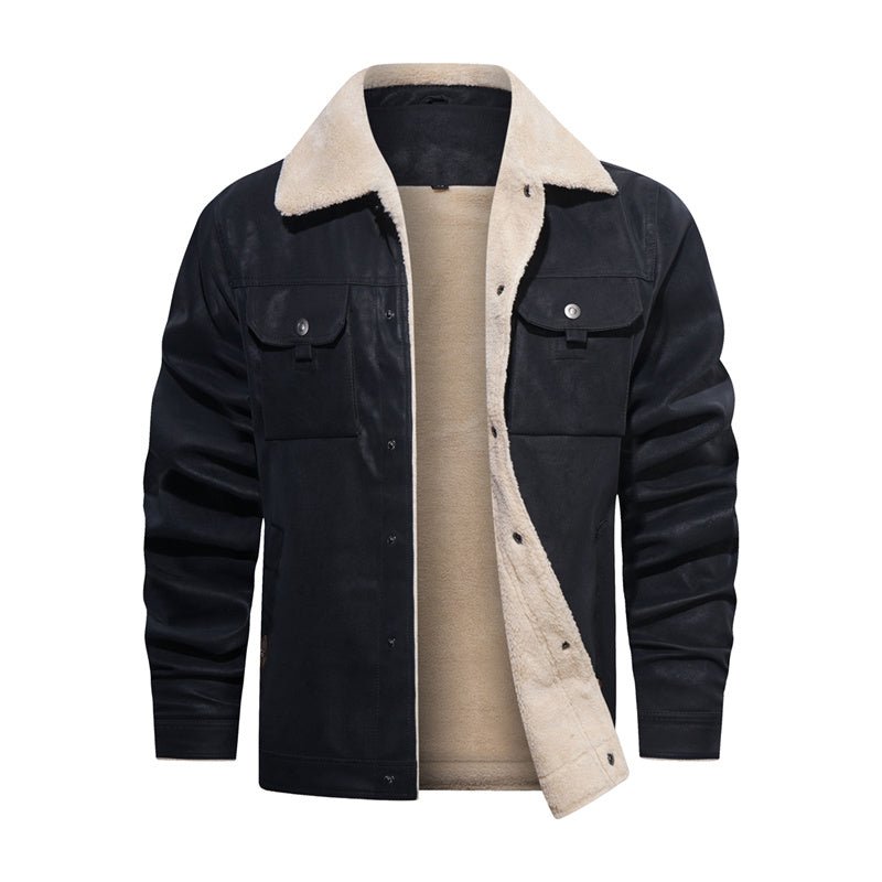 Kevin | Men's Casual Sherpa Collar Jacket