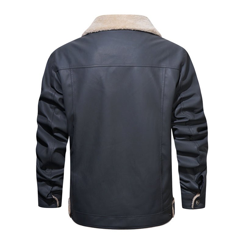 Kevin | Men's Casual Sherpa Collar Jacket