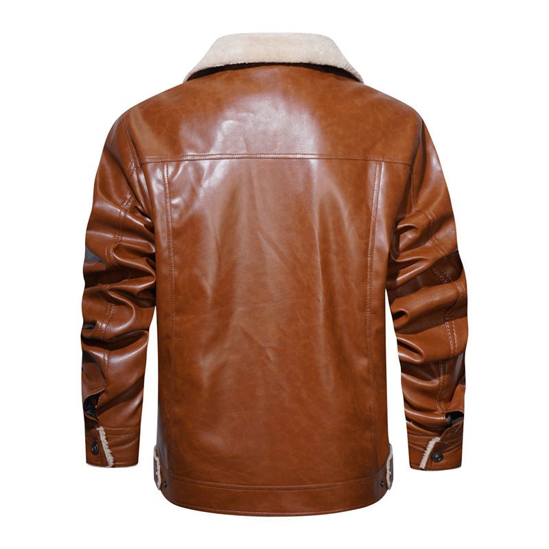 Kevin | Men's Casual Sherpa Collar Jacket