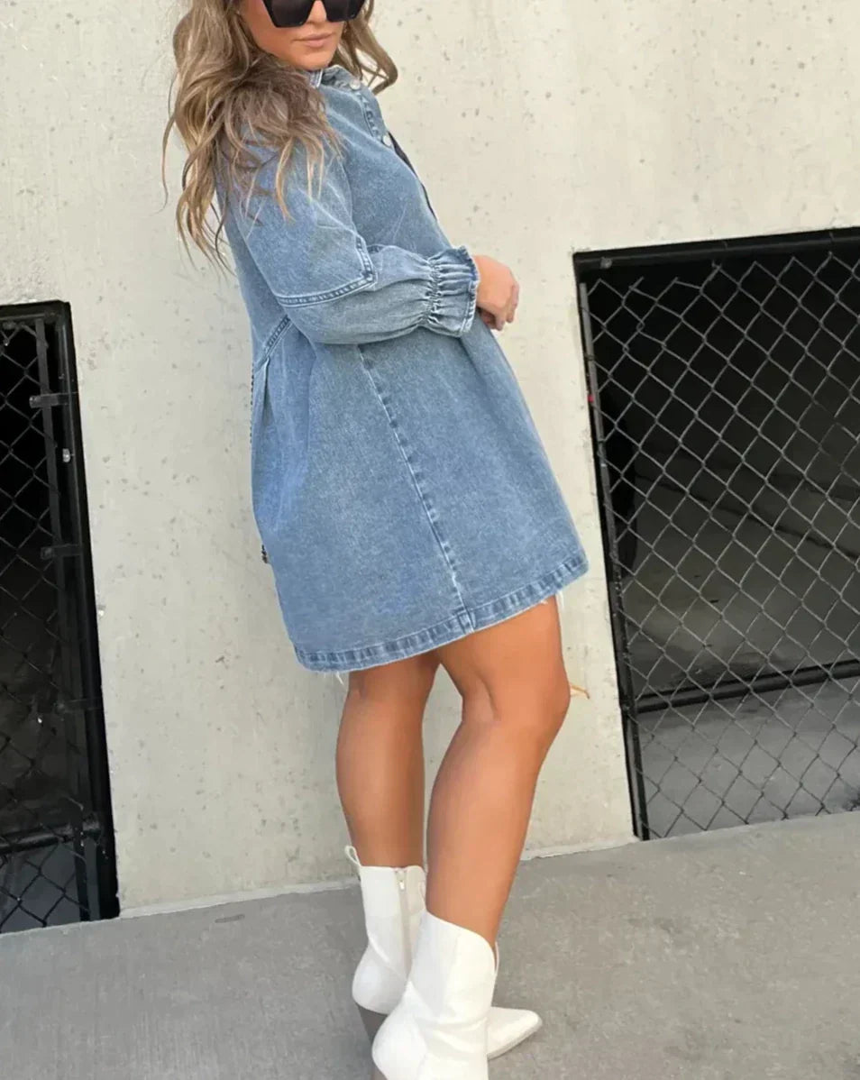 Lydia | Chic Denim Dress for Women