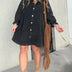 Lydia | Chic Denim Dress for Women - Black