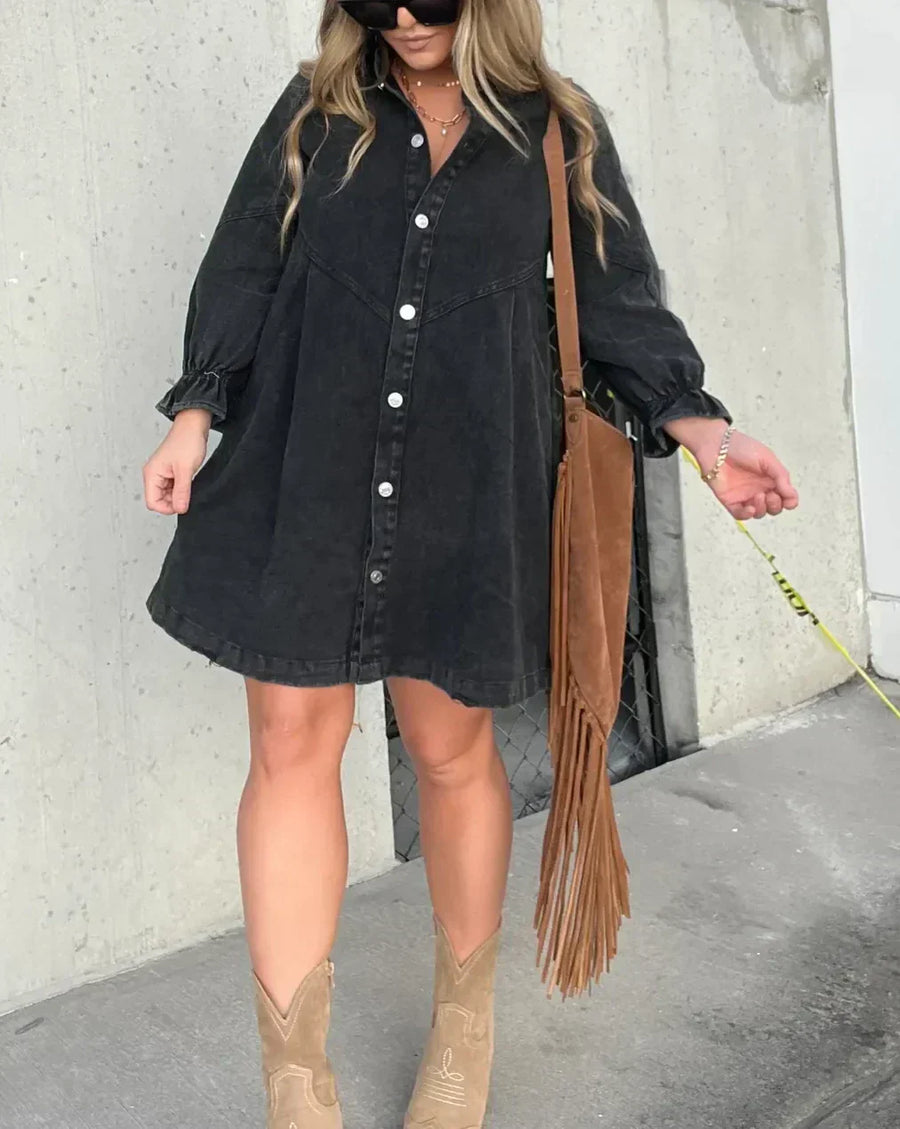 Lydia | Chic Denim Dress for Women