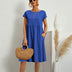Kiara | Chic Casual Pocket Dress for Everyday Elegance - Blue