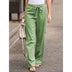 Tammy Casual Palazzo Pants - Green