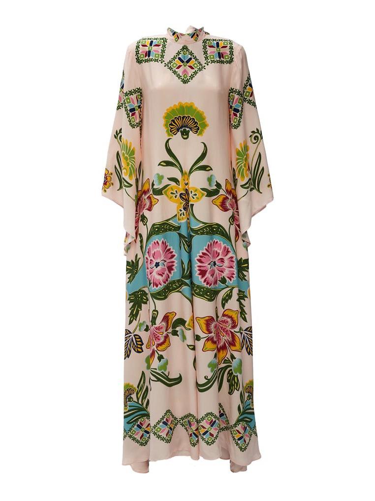 Jillian | Elegant Floral Long Sleeve Maxi Dress