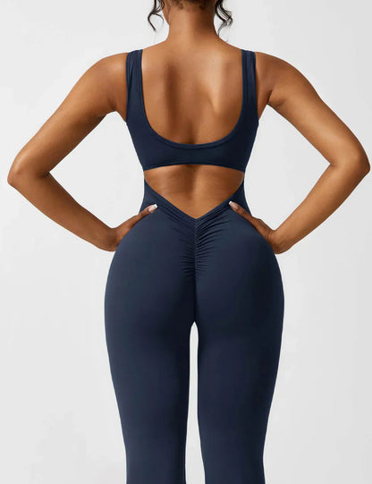 Judith | Women's Flare Leg Activewear Jumpsuit
