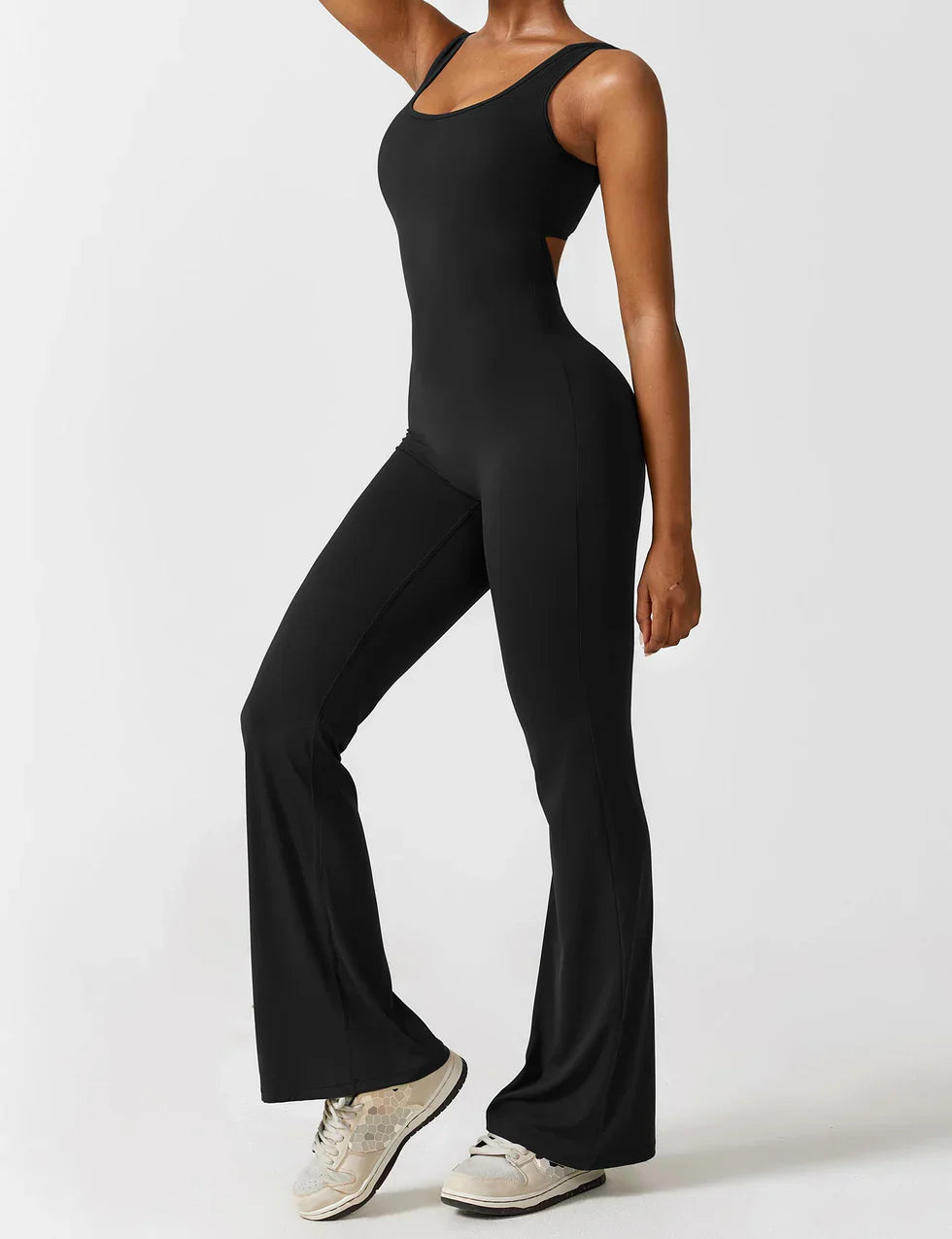 Judith | Women's Flare Leg Activewear Jumpsuit