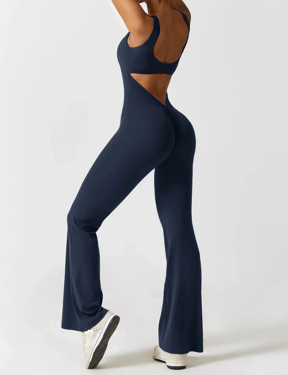 Judith | Women's Flare Leg Activewear Jumpsuit
