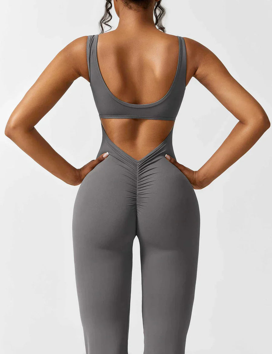 Judith | Women's Flare Leg Activewear Jumpsuit