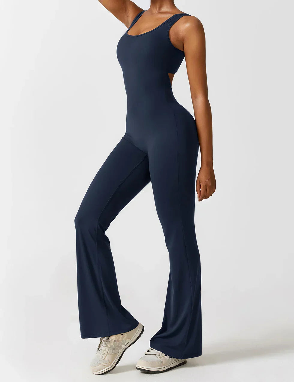 Judith | Women's Flare Leg Activewear Jumpsuit