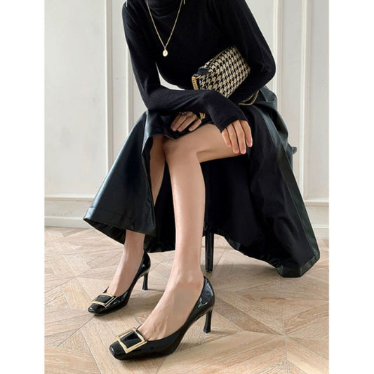 Lori Orthopedic Square Toe Heels