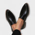 Sofia | Women's Slip-On Dress Loafers in Luxurious Leather - Black