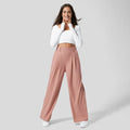Kimberly | Women's High-Waisted Pleated Trousers