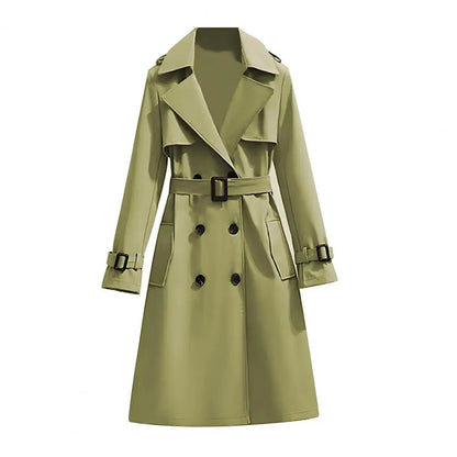 Krista | Women's Double-Breasted Long Coat