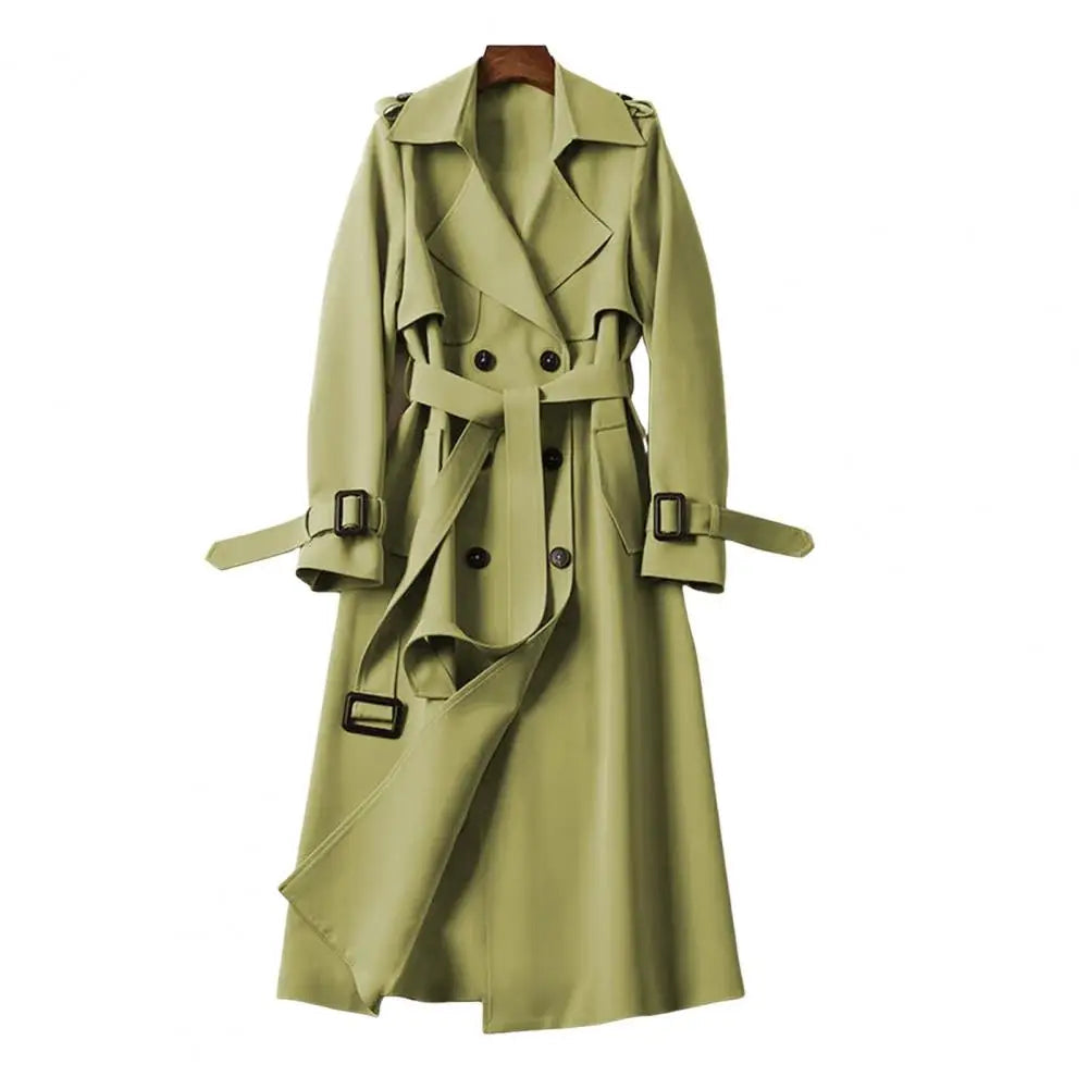 Krista | Women's Double-Breasted Long Coat