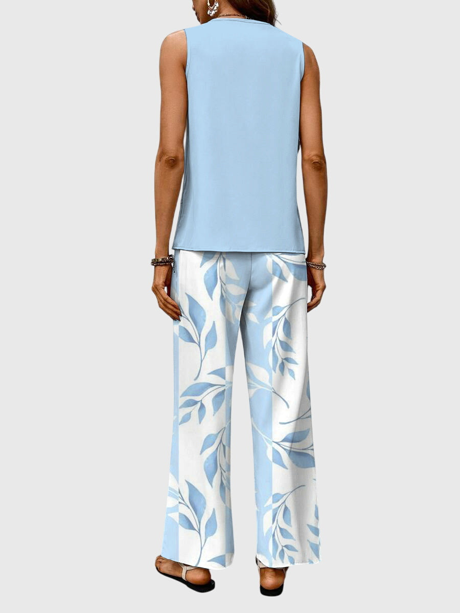 Leila | Women's Wide-Leg Pant Set
