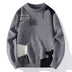 Elliott | Men's Oversized Knit Sweater - Gray