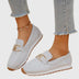 Dawn | Orthopedic Slip-On Loafers in Luxurious Leather - White