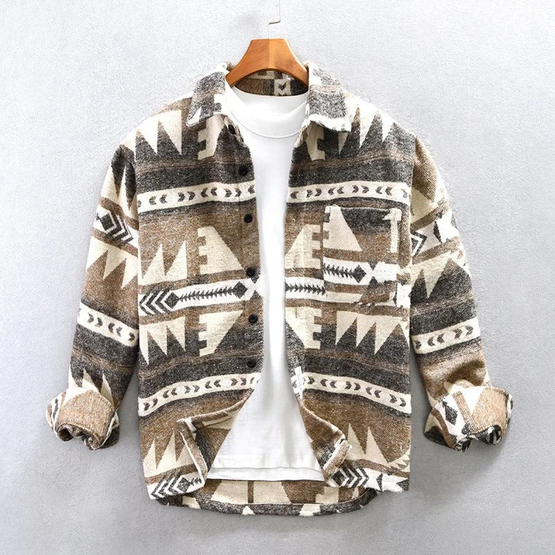 Herbert | Men's Long Sleeve Button-Down Shacket