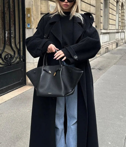 Cheri | Women's Double-Breasted Trench Coat