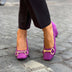 Tammy Orthopedic Pumps - Purple