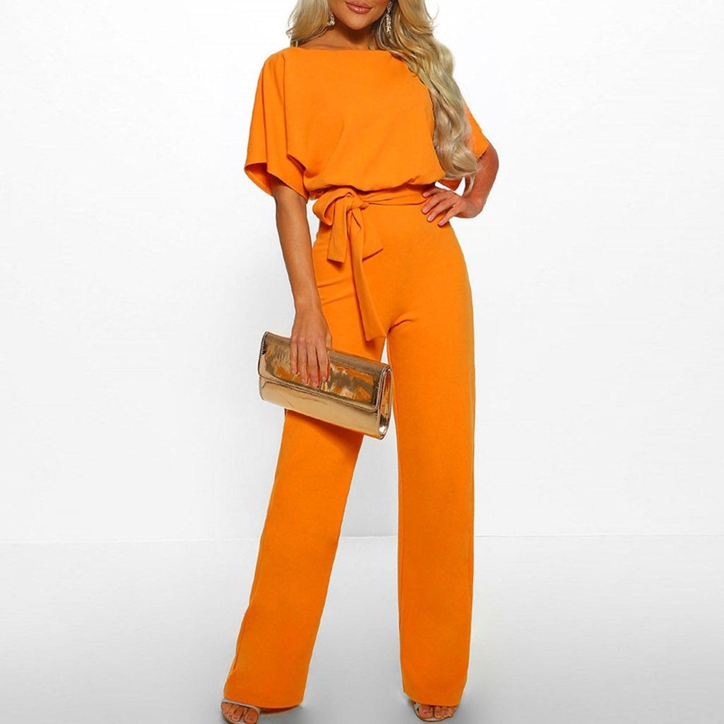Marissa | Women's Belted Wide Leg Two-Piece Set