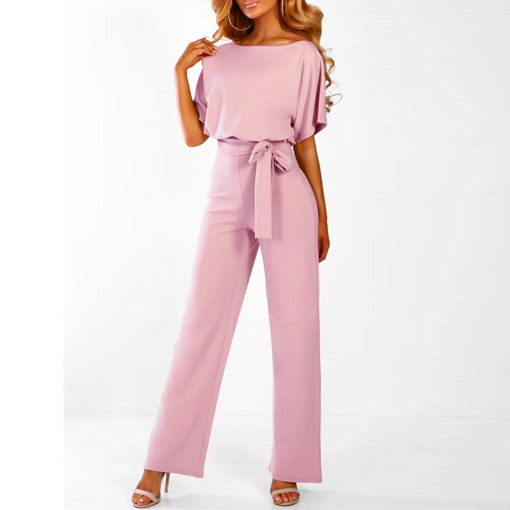 Marissa | Women's Belted Wide Leg Two-Piece Set