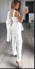 Mary | Women's Fitted Blazer and Pant Suit Set