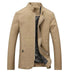 Cedric | Men's Slim-Fit Lightweight Zip Jacket - Beige
