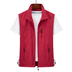 Reese | Men's Lightweight Full Zip Vest - Red