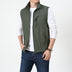Reese | Men's Lightweight Full Zip Vest - Army Green