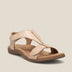 Lacey | Women's Adjustable Luxury Comfort Sandals - Beige