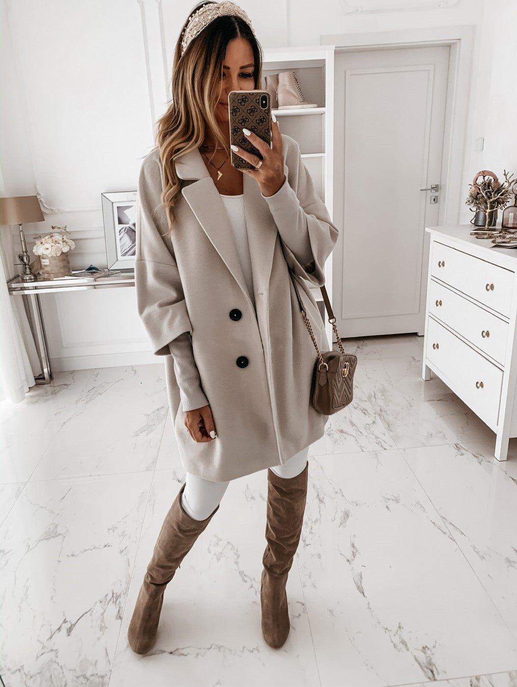Katrina | Women's Oversized Cocoon Coat