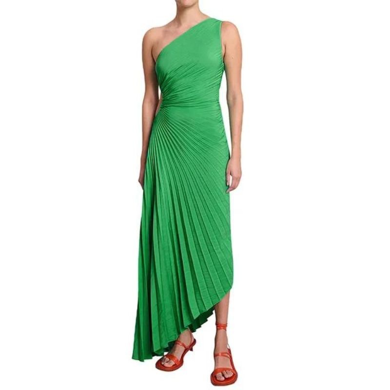 Lori | Elegant Maxi Dress in Luxe Fabric