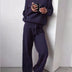 Ruth | Women's Relaxed Fit Two-Piece Set - Blue