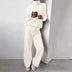 Ruth | Women's Relaxed Fit Two-Piece Set - White