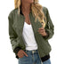 Sheryl | Women's Lightweight Bomber Jacket - Green