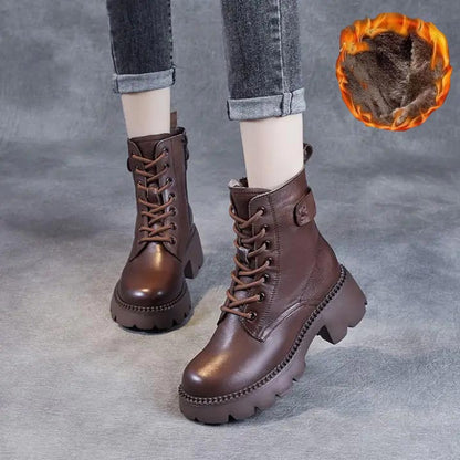 Erin Orthopedic Lace-Up Boots