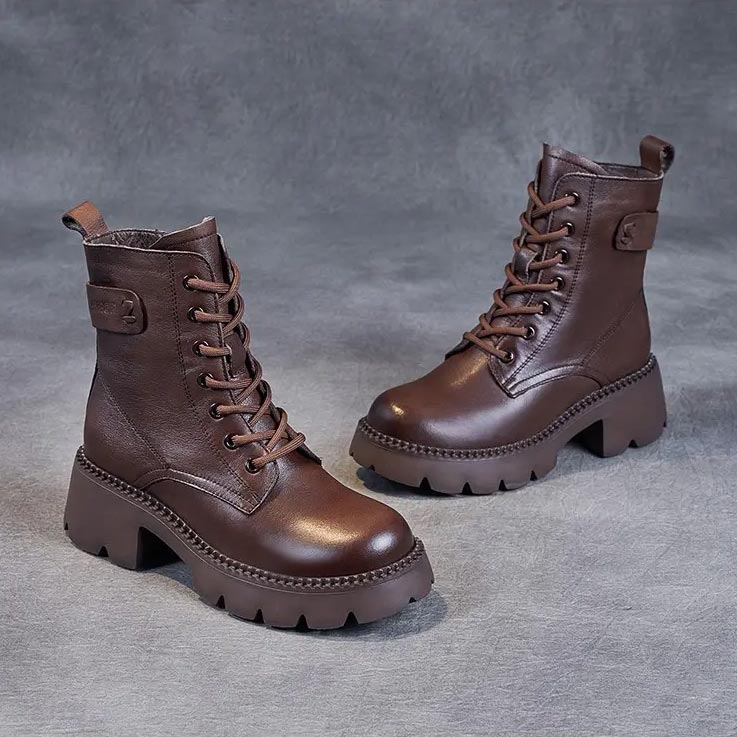 Erin Orthopedic Lace-Up Boots