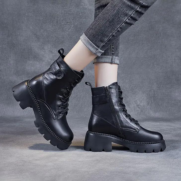 Erin Orthopedic Lace-Up Boots