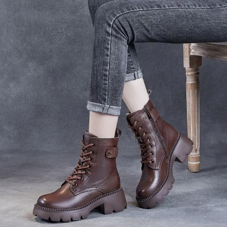Erin Orthopedic Lace-Up Boots