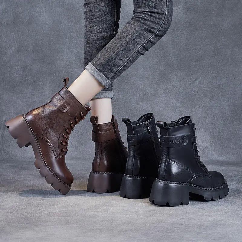 Erin Orthopedic Lace-Up Boots
