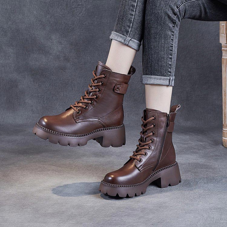 Erin Orthopedic Lace-Up Boots