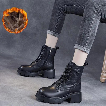 Erin Orthopedic Lace-Up Boots